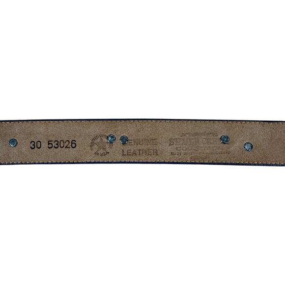 Silver Creek Leegin Purple Leather Western Belt Southwest Concho 30 main image 4